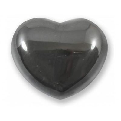 Hematite Heart Large